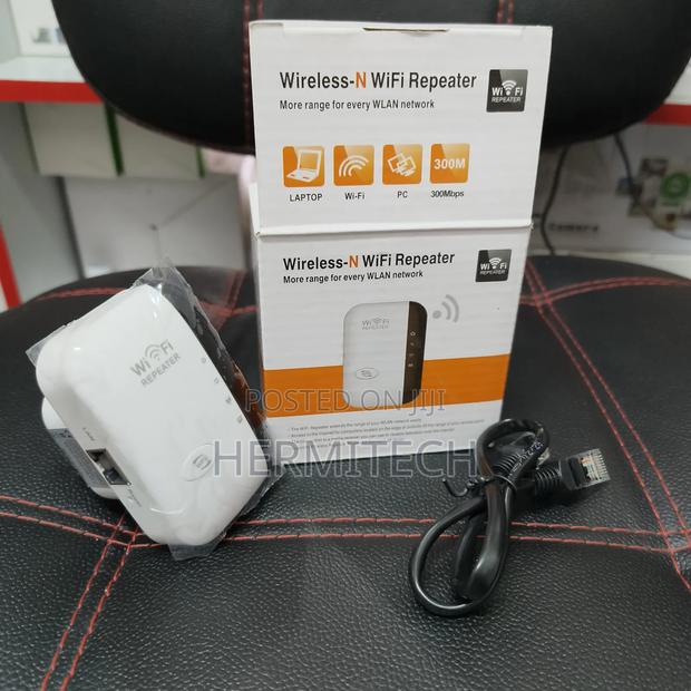 WiFi Extender Extends Wifi Signals Has Ethernet Port - main view