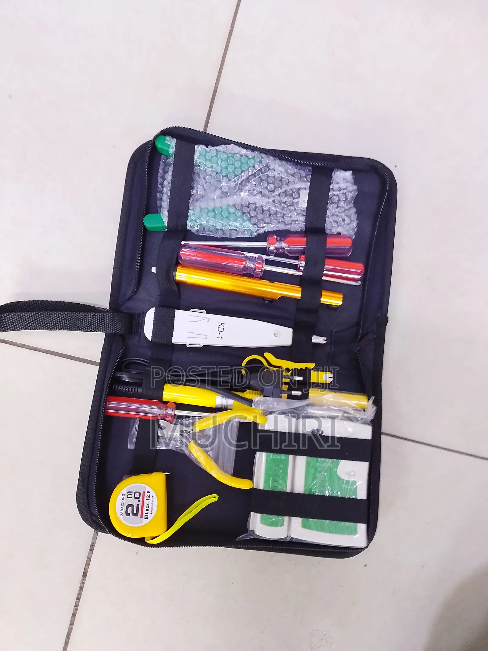 12-in-1 Network Electronics Repair Toolkit – Professional Combo Kit