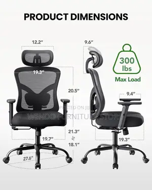 Office Chairs; Executive Office Ergonomic Chair With Revolving Height