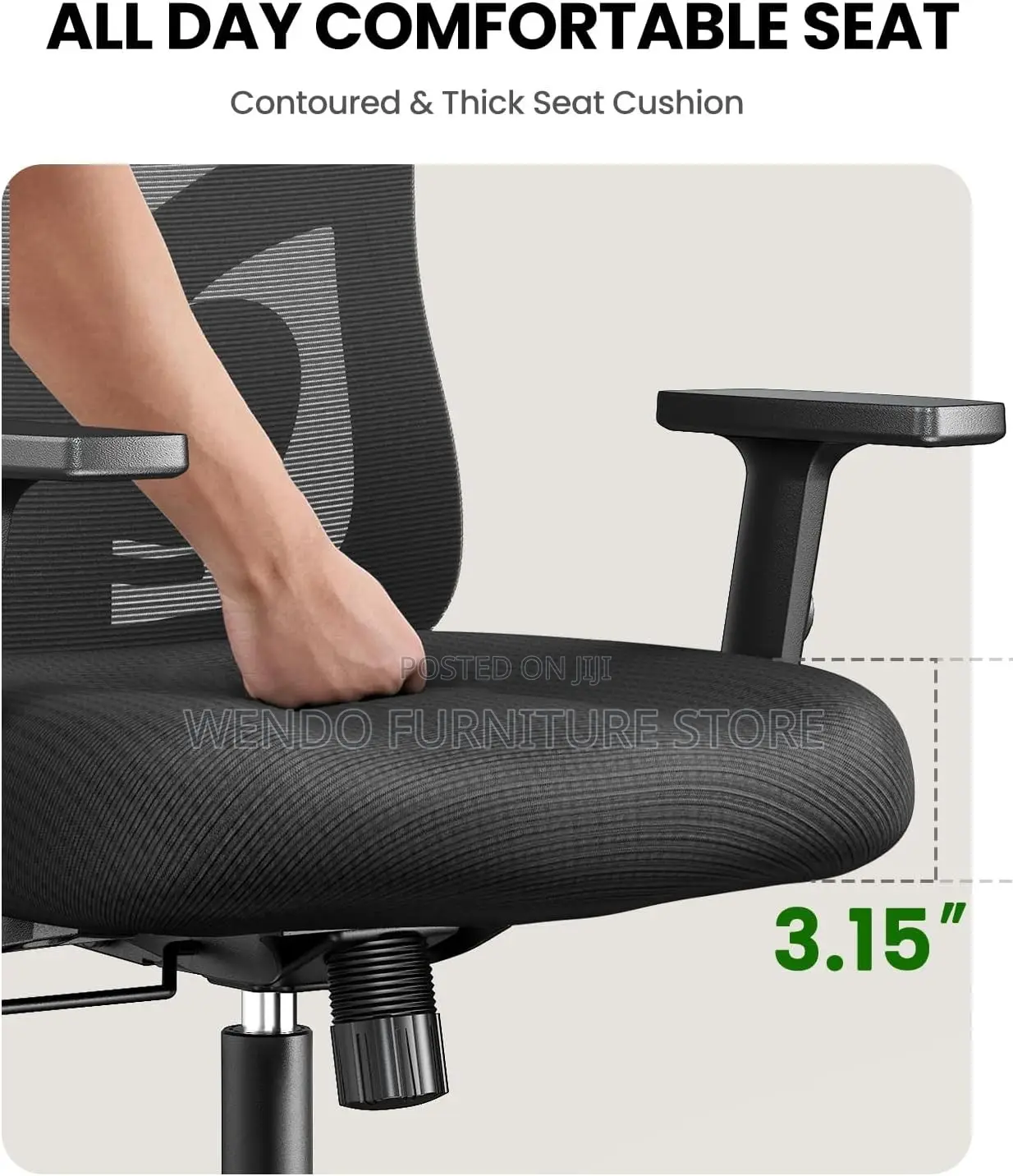 Office Chairs; Executive Office Ergonomic Chair With Revolving Height
