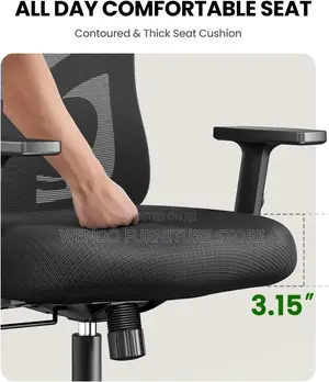 Office Chairs; Executive Office Ergonomic Chair With Revolving Height