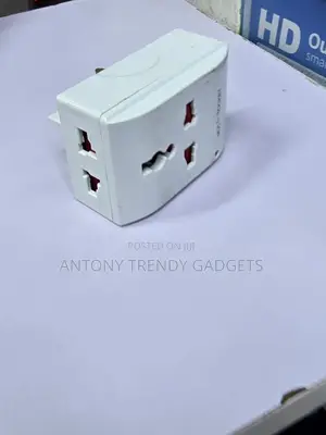 Multi Plug UK Adapter Compatible With EU US UK Plugs