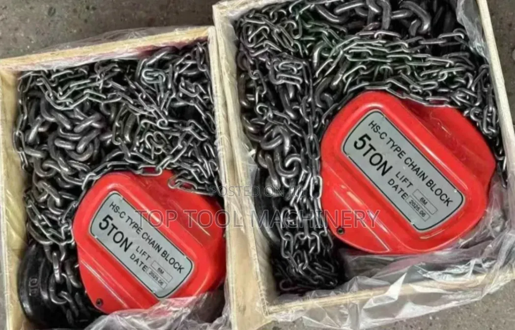 Heavy Duty 5tonne 6metres Chain Block