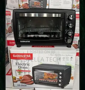 38 Litres Globalstar Gs-Ov38. 38l Electric Oven With No Hot Plates