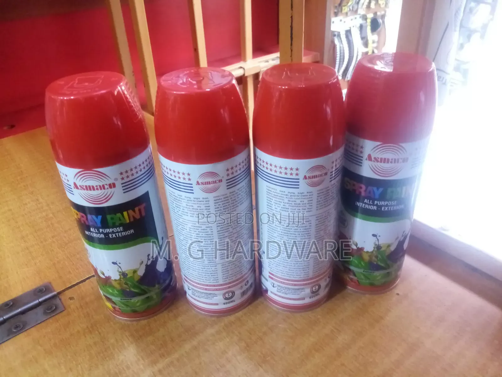 Red Spraypaint