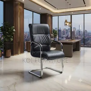 Office Chairs; Heavy Cushioned Visitors Office Chairs