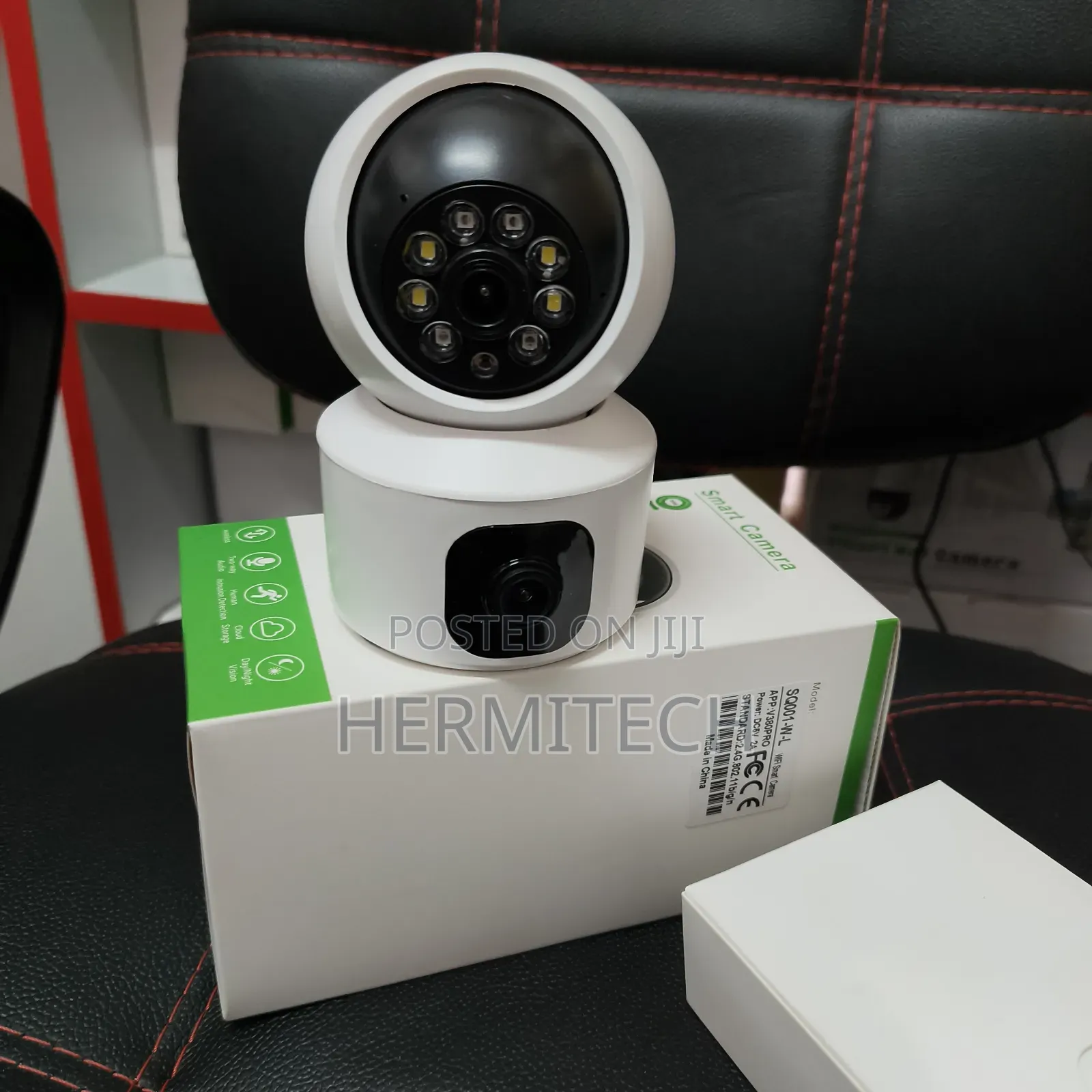 Smart Dual Lens CCTV Camera Home Security Cameras PTZ CCTV