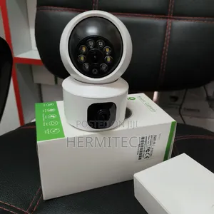 Smart Dual Lens CCTV Camera Home Security Cameras PTZ CCTV