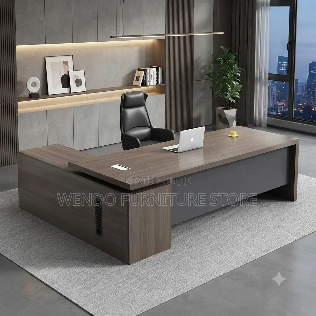 Office Desk; 1.6 Meters Executive L Return Office Interior Desk