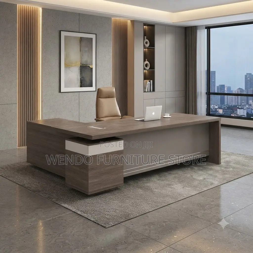 Office Desk; 1.6 Meters Executive L Return Office Interior Desk