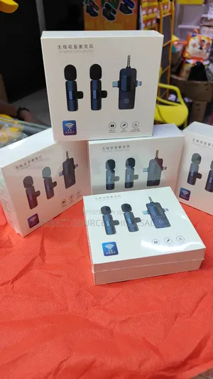  Dual Clip Microphone for Interviews Live Streaming