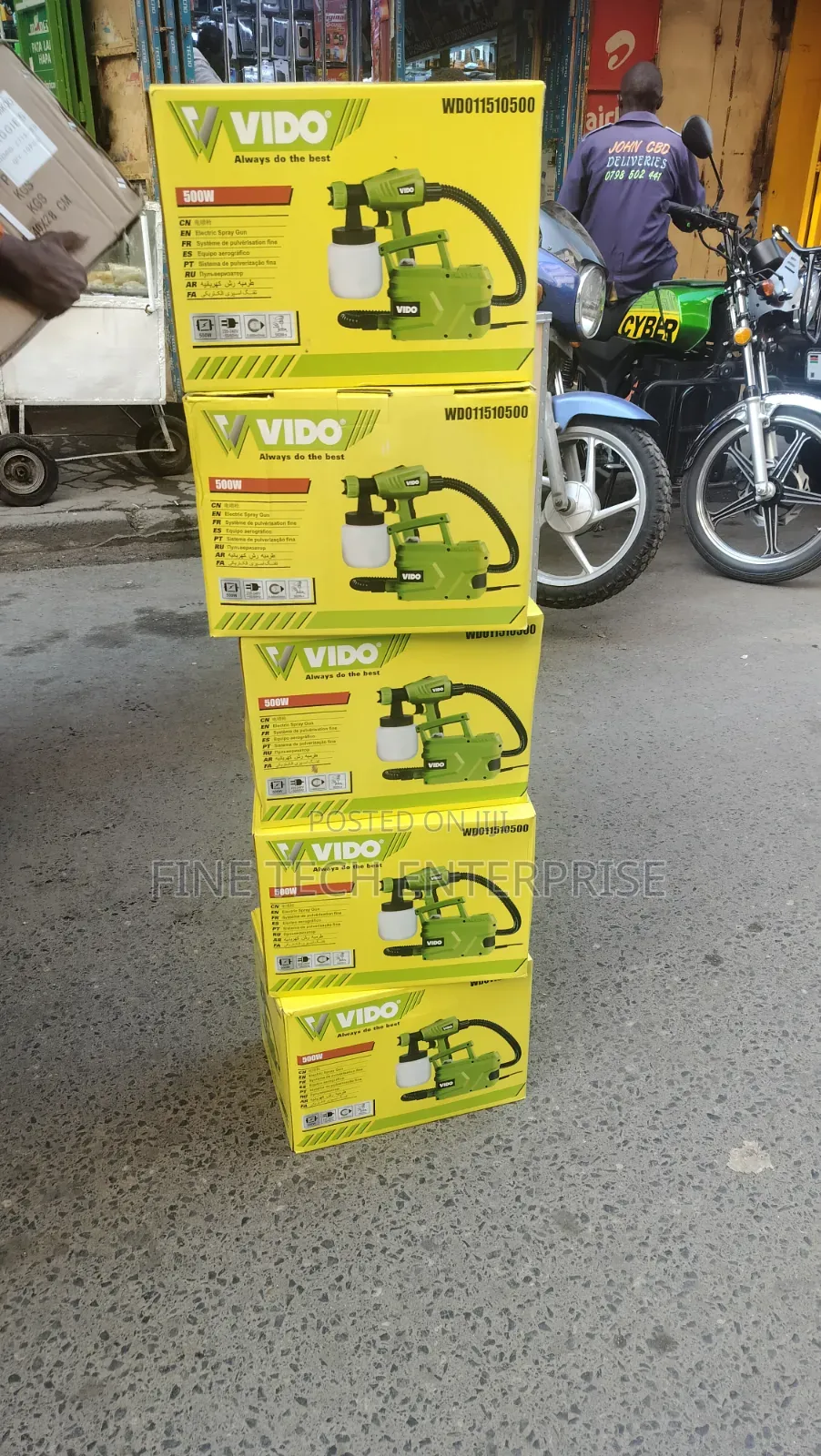 Electric Spray Gun .