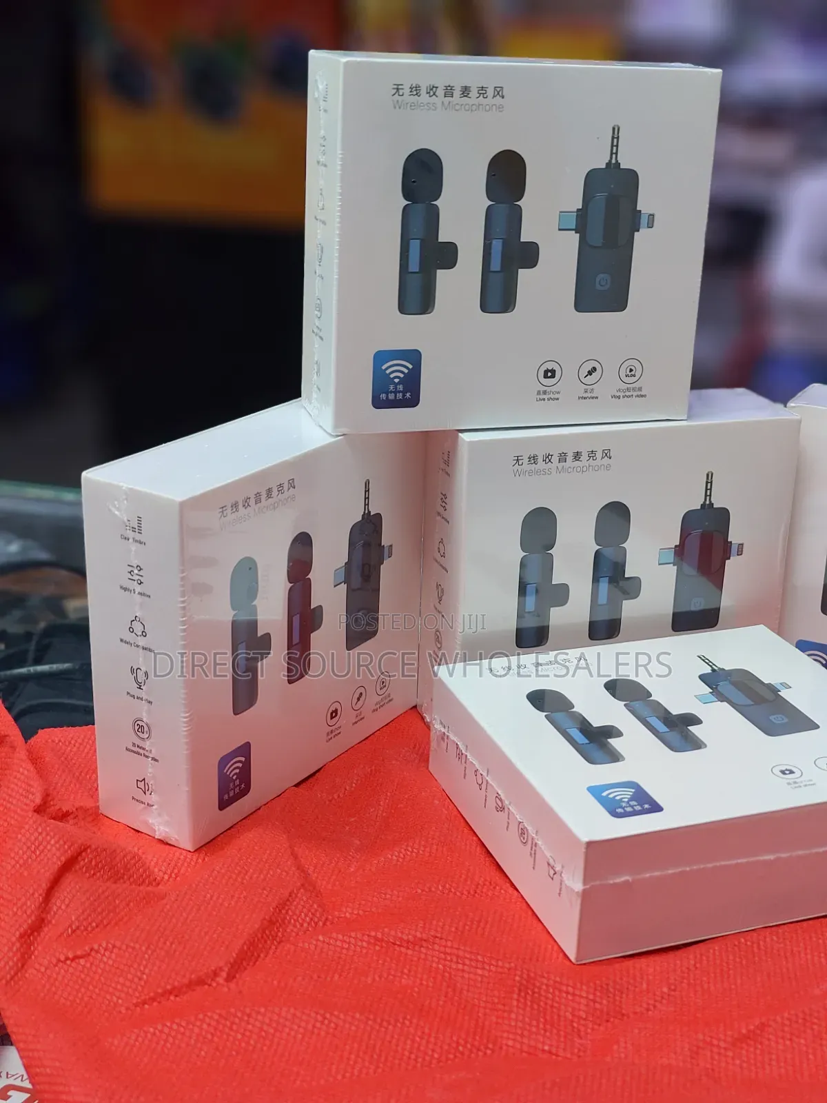 Wireless Mic for Vlogging, Podcasts Online Teaching