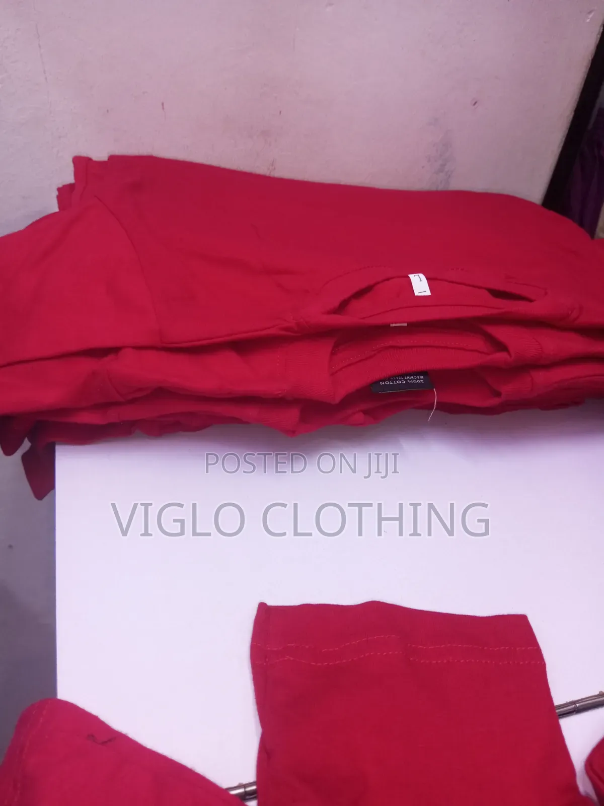 Plain Red Kids Shirts in Wholesale and Single Orders