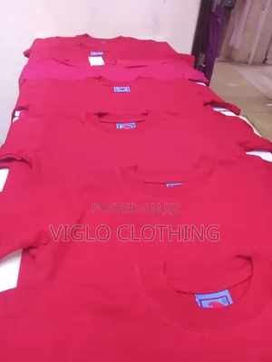 Plain Red Kids Shirts in Wholesale and Single Orders