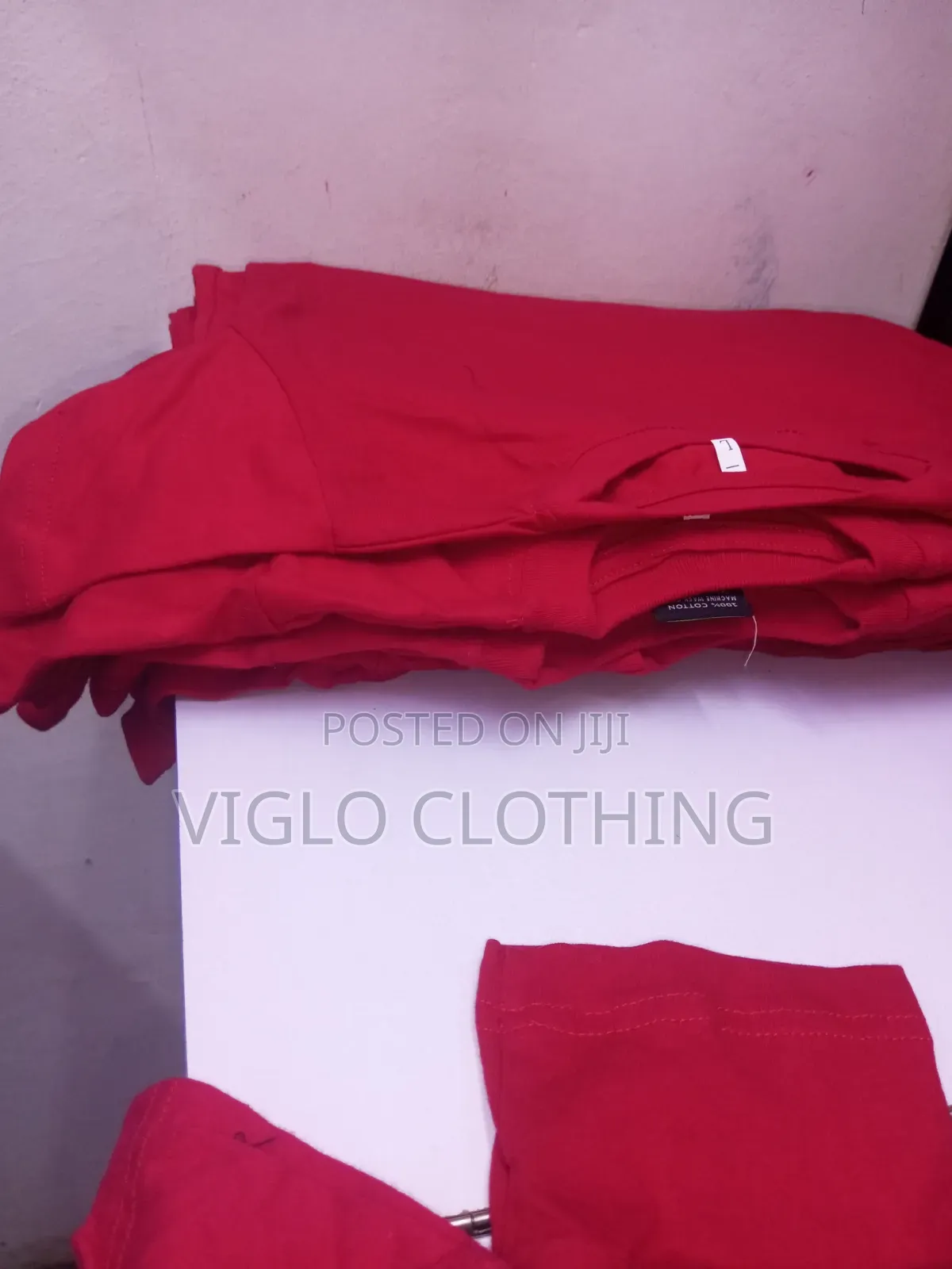 Plain Red Kids Shirts in Wholesale and Single Orders