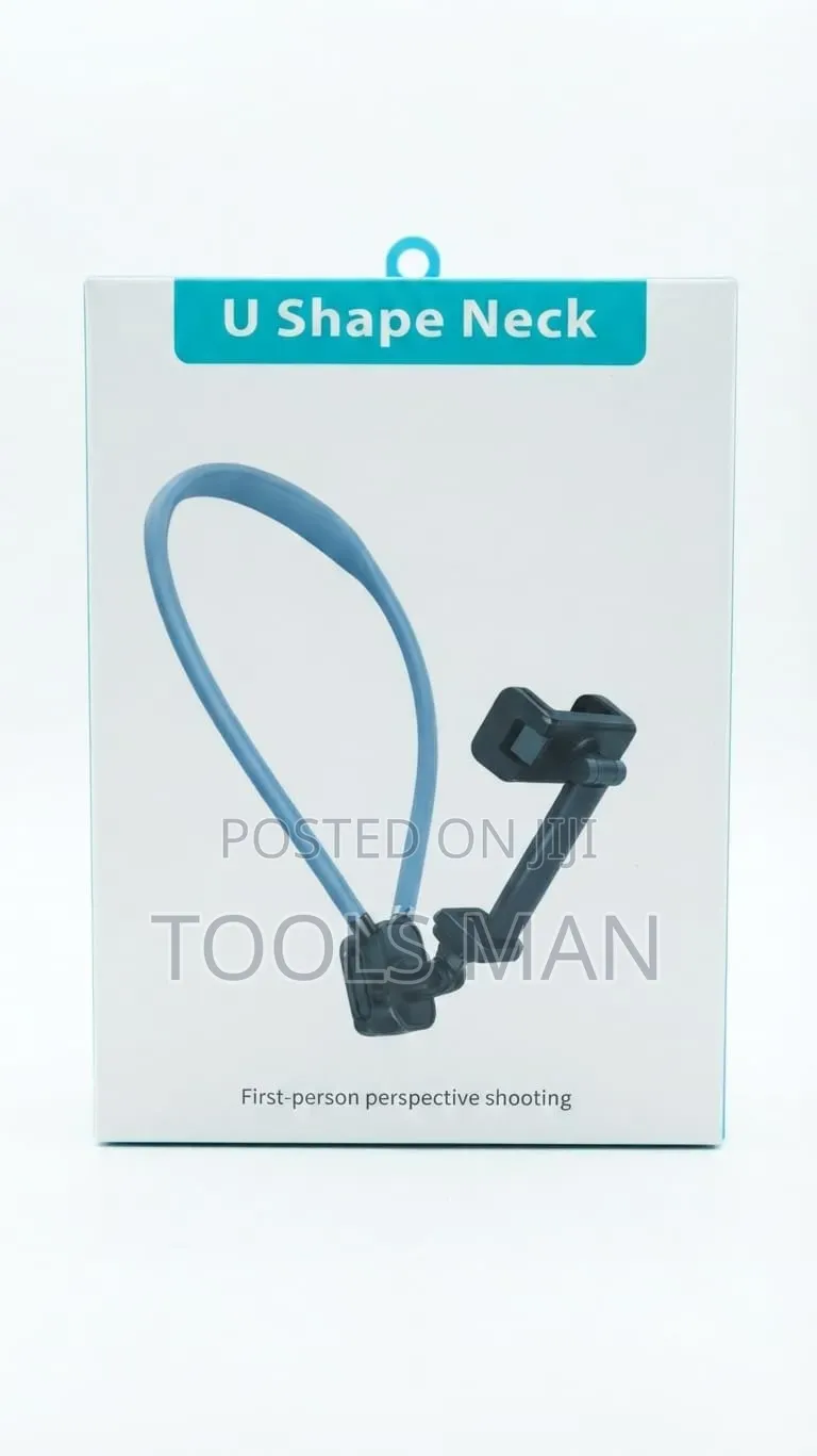 U-Shape Neck Mount POV Phone Holder for Vlogging and Action Shots.