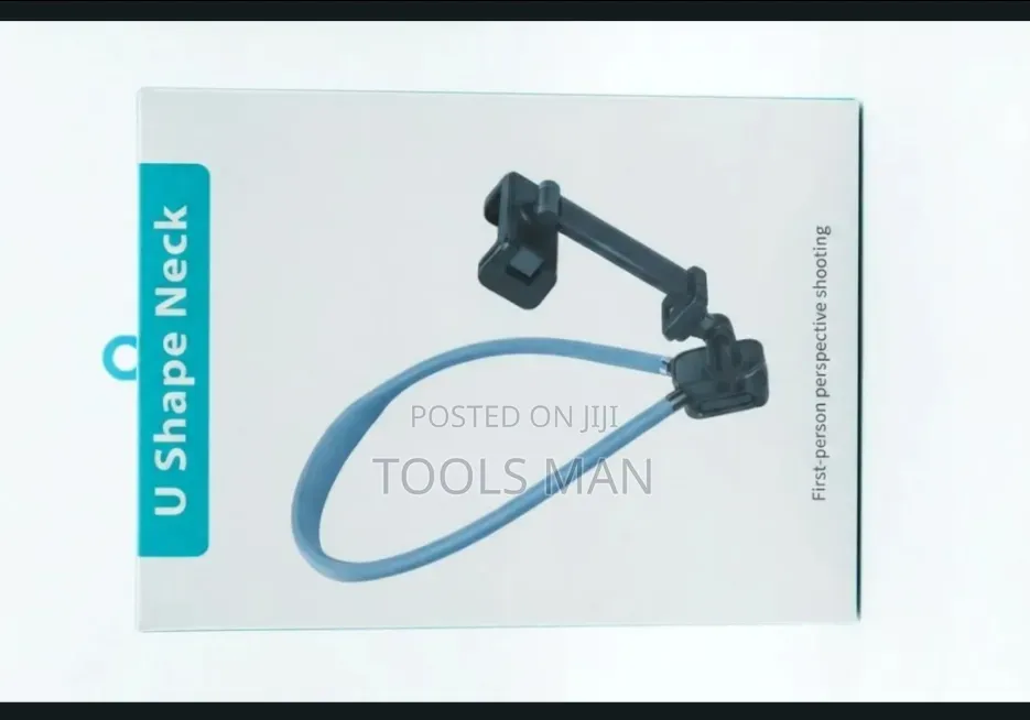 U-Shape Neck Mount POV Phone Holder for Vlogging and Action Shots.