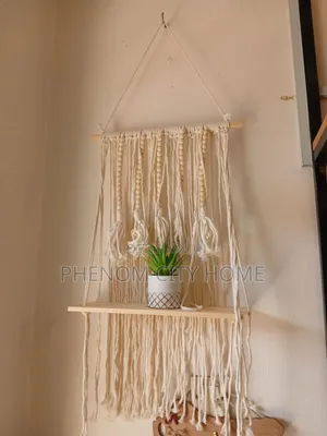 Nordic Storage Rack Wooden Hanging Shelf