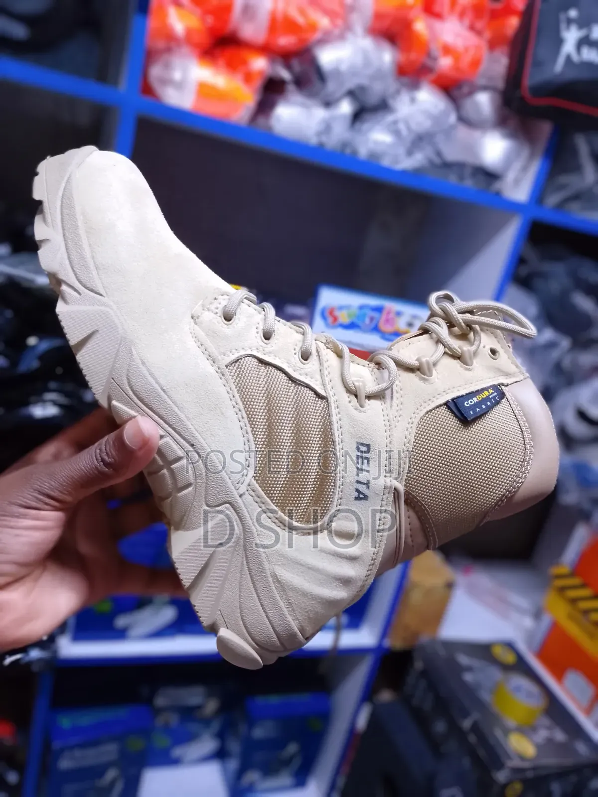 Heavy Duty Delta Military Boots