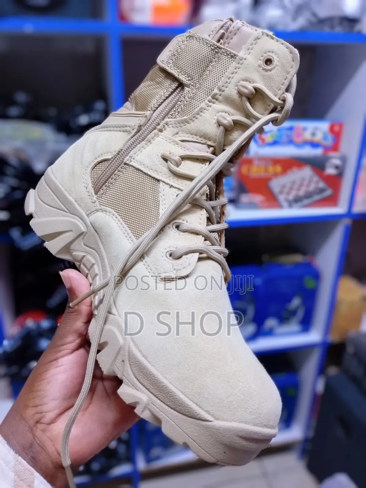 Heavy Duty Delta Military Boots