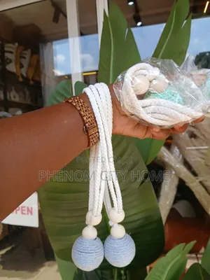 Wooden Ball Curtain Holders/Tie Backs