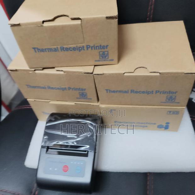 Bluetooth Printer Thermal Receipt Printer Bluetooth Connection - thumbnail 2