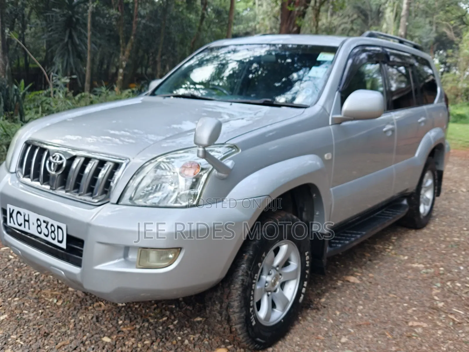 Toyota Land Cruiser Prado 2008 Silver