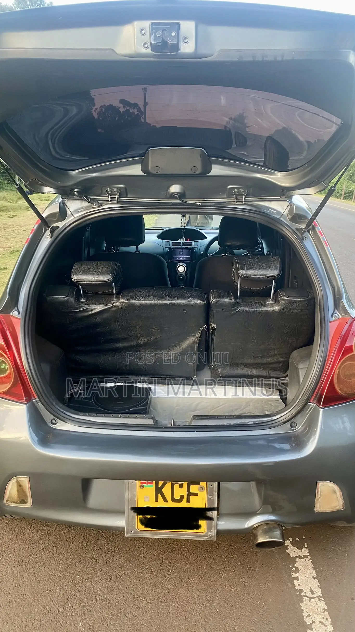 Toyota Vitz 1.5 FWD 5dr 2008 Gray