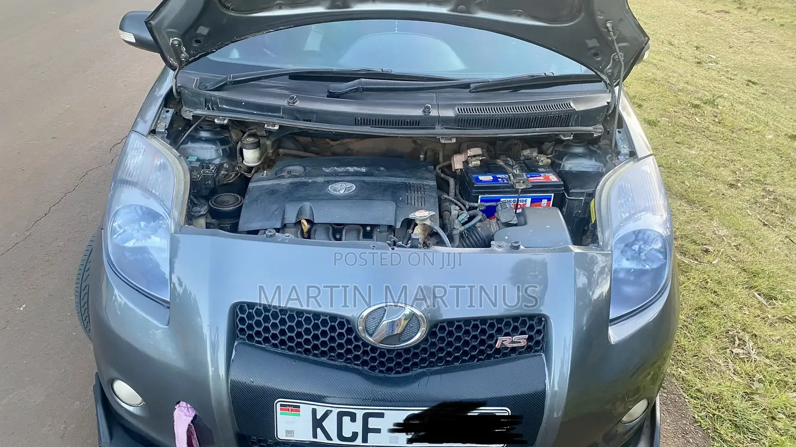 Toyota Vitz 1.5 FWD 5dr 2008 Gray