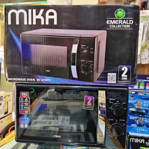 20 Litres Mika Manual Microwave Oven (White Color) M2/Wl