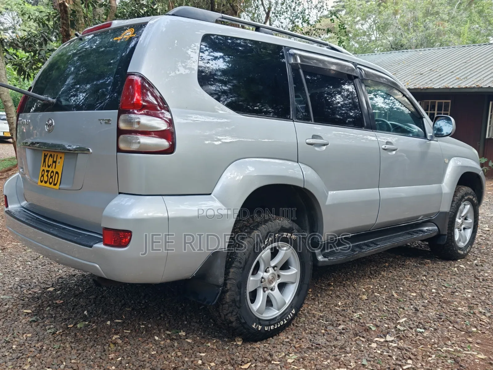Toyota Land Cruiser Prado 2008 Silver