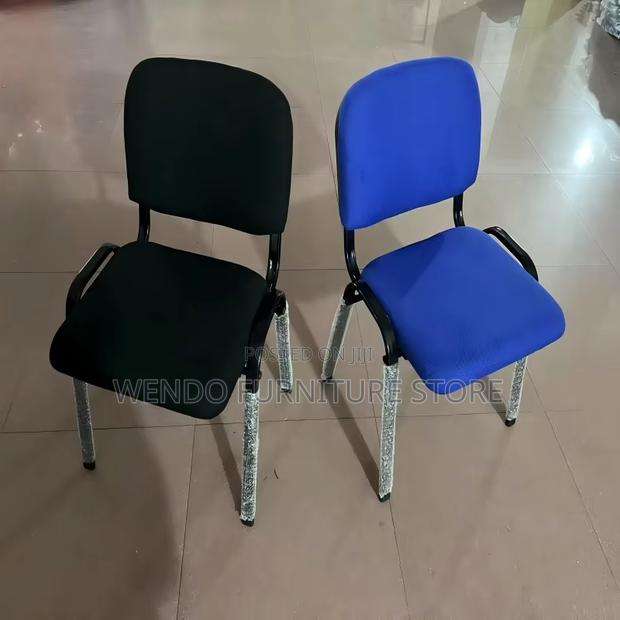 Office Chairs; Armless Modern Reception Waiting Tosca Chairs - thumbnail 4