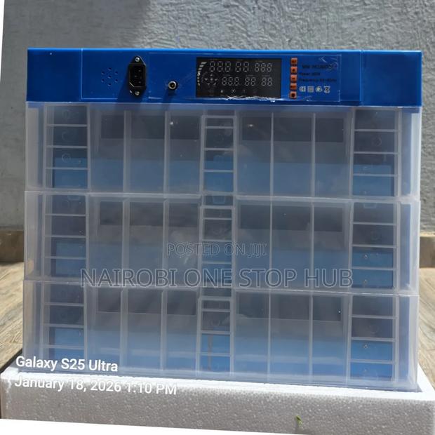 256 Eggs Incubator AC/DC