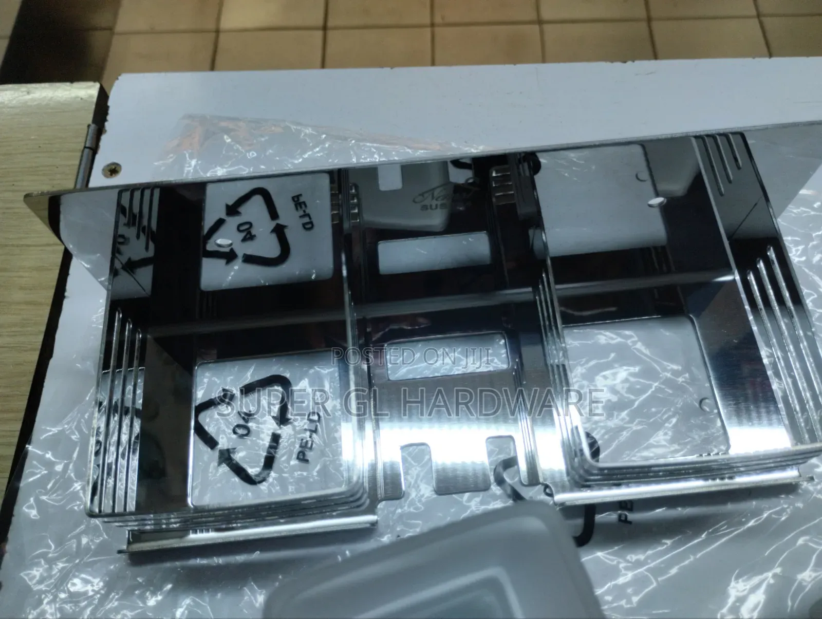 Wall Mounted Double Tumbler Holder