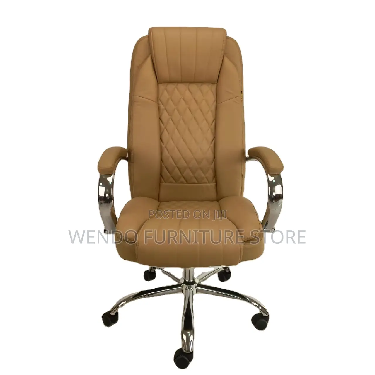 Office Chairs; Executive High Backrest Leather Touch Office Chairs