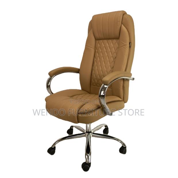 Office Chairs; Executive High Backrest Leather Touch Office Chairs - thumbnail 12