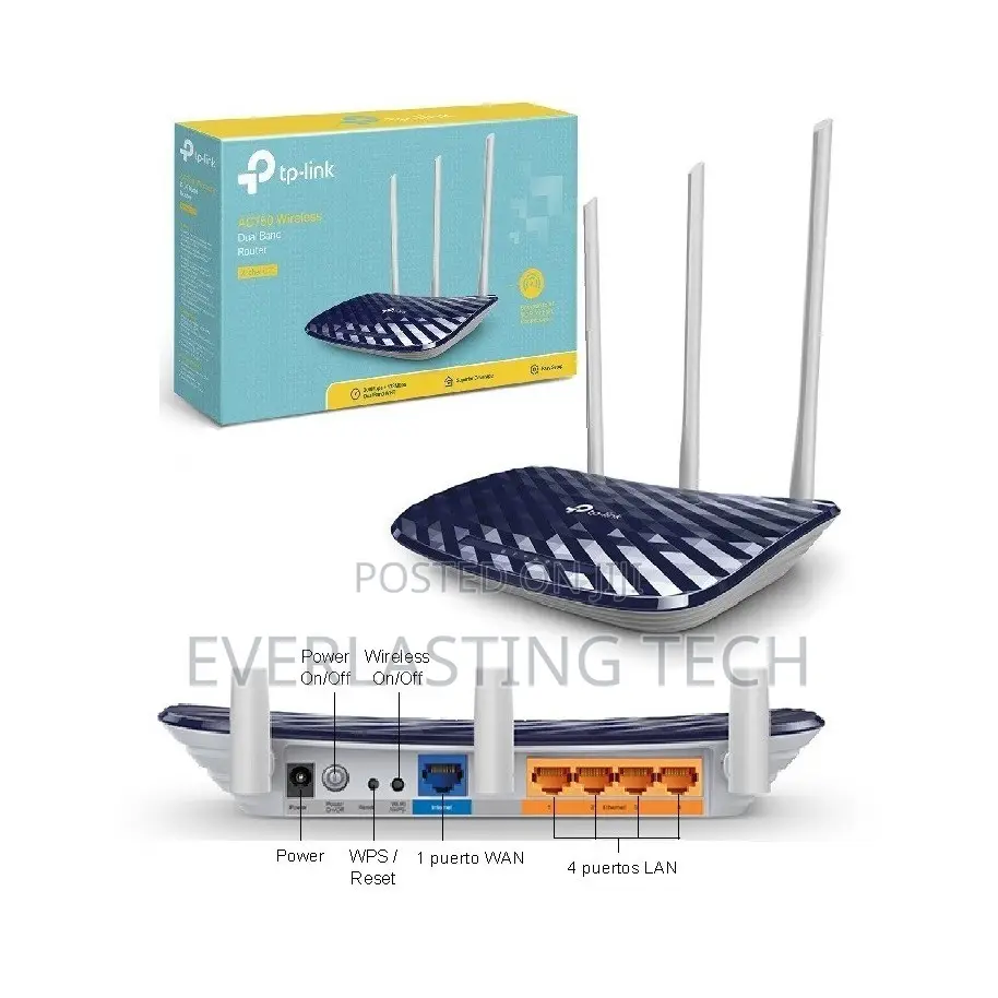 TP-Link Archer C20 AC750 Wireless Dual Band Router