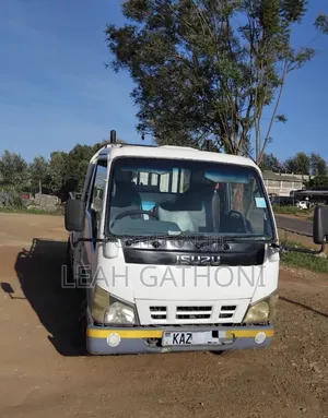 Isuzu NKR Truck Kaz 2008 White