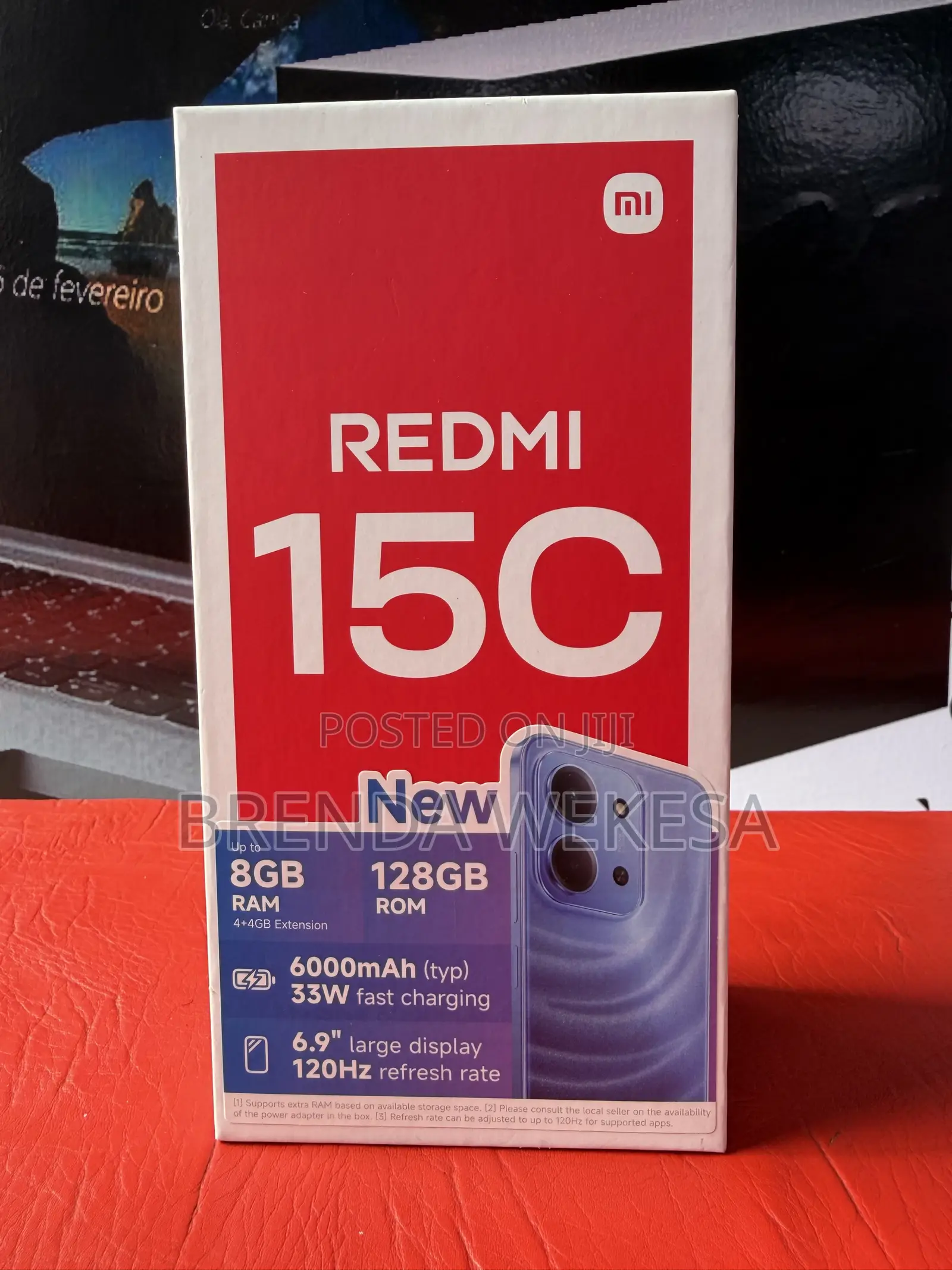 New Xiaomi Redmi 15C 4G 128 GB Blue