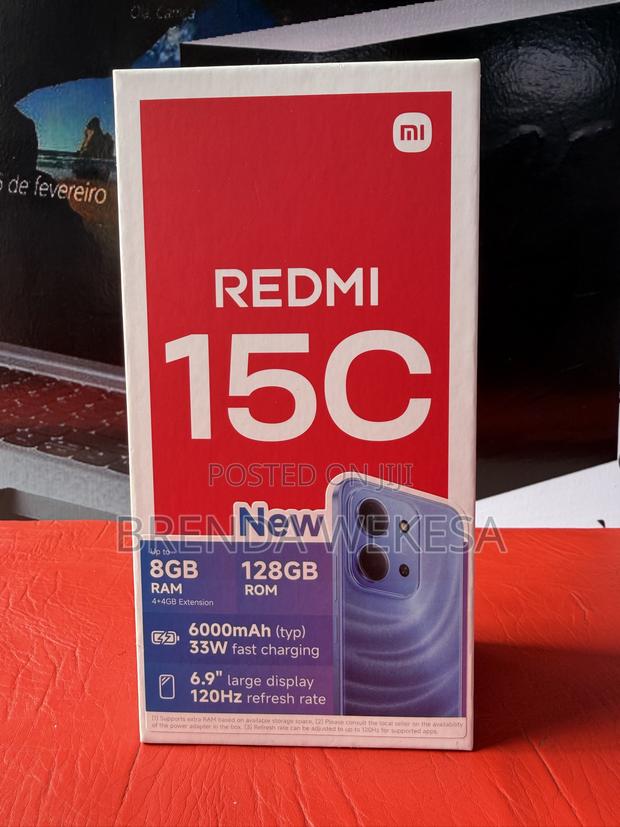 New Xiaomi Redmi 15C 4G 128 GB Blue - main view