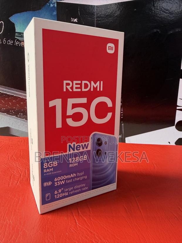 New Xiaomi Redmi 15C 4G 128 GB Blue - thumbnail 2