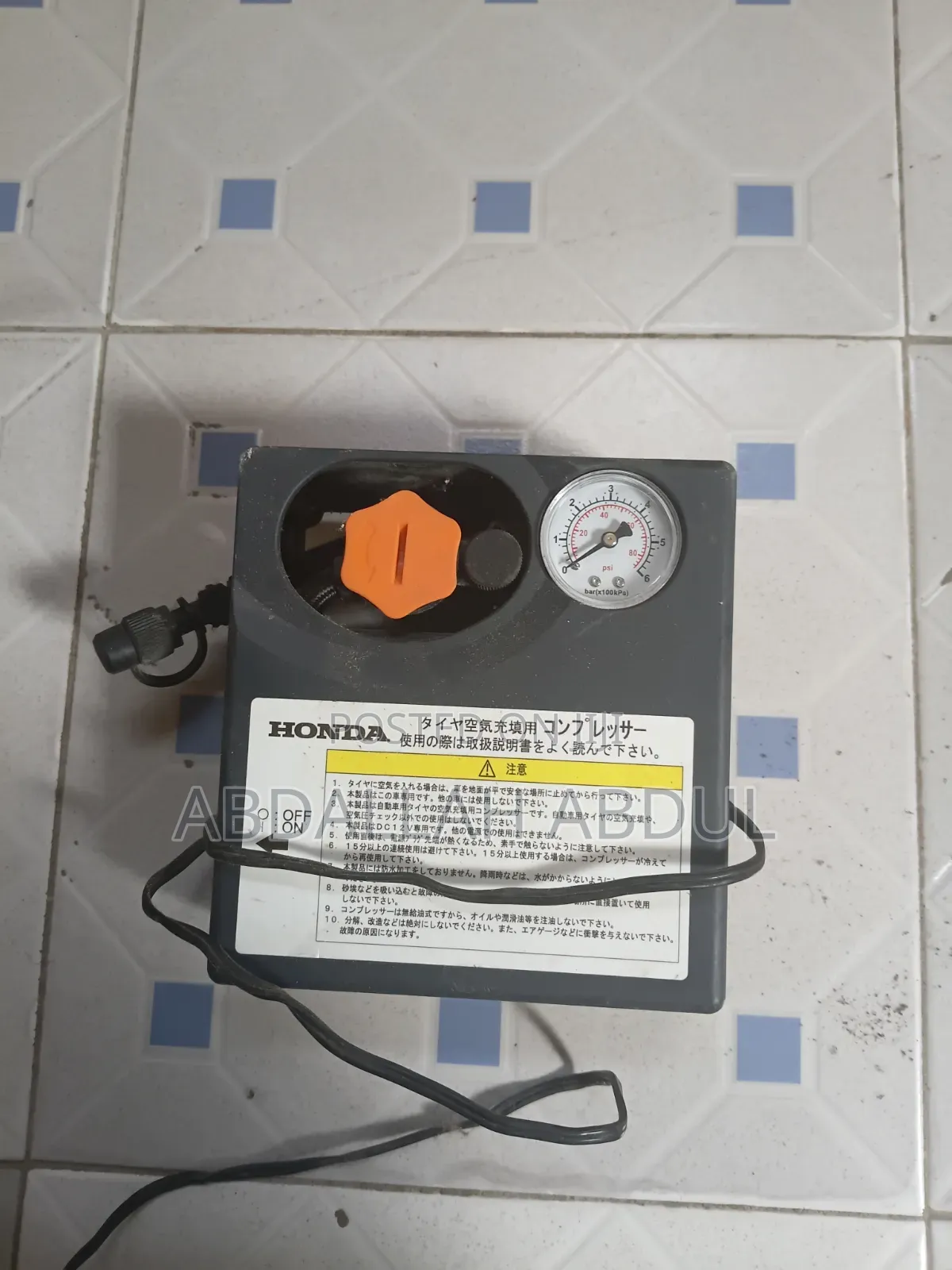 Car Air Compresser