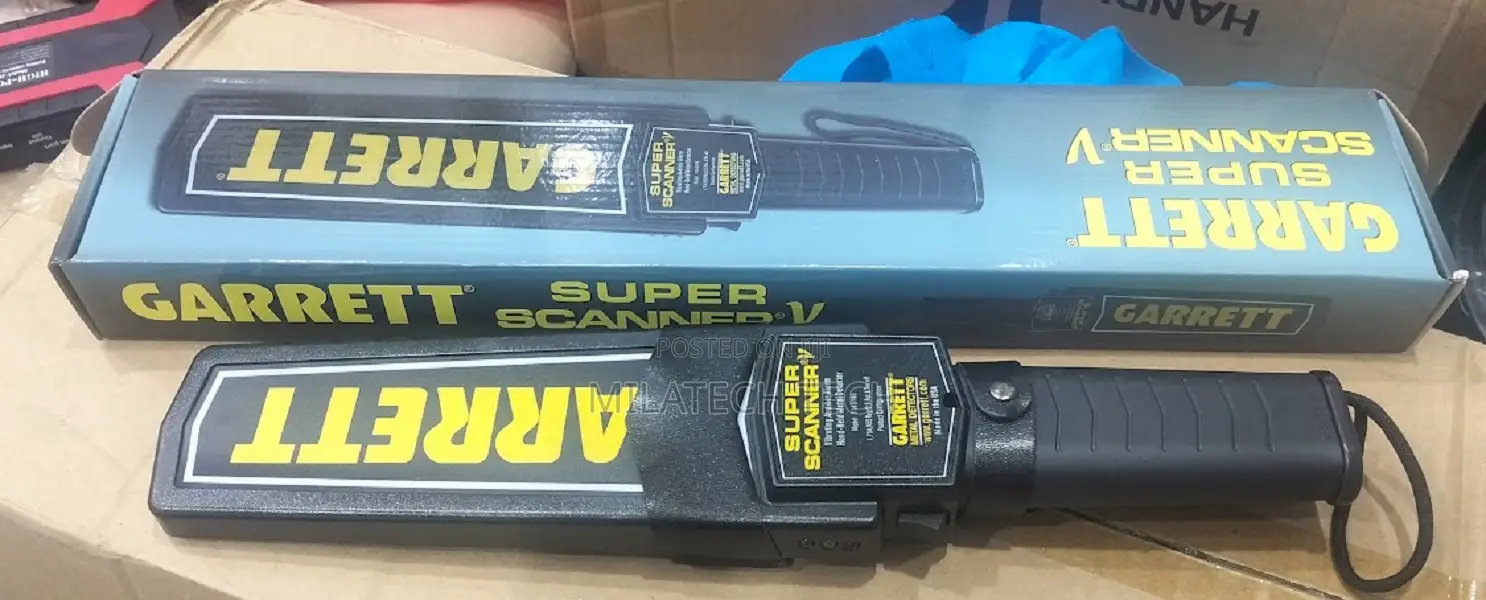 Original Garrett Super Scanner v Metal Detector