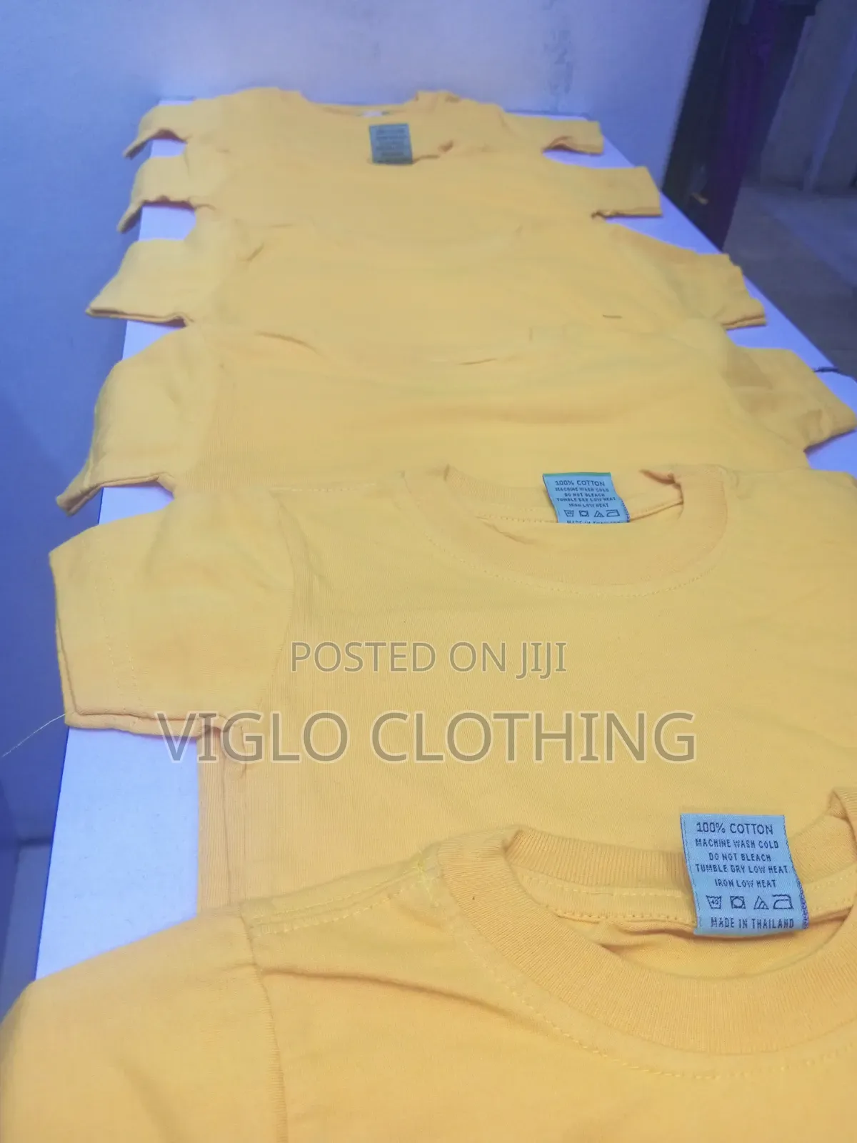 Yellow Kids Roundnecks