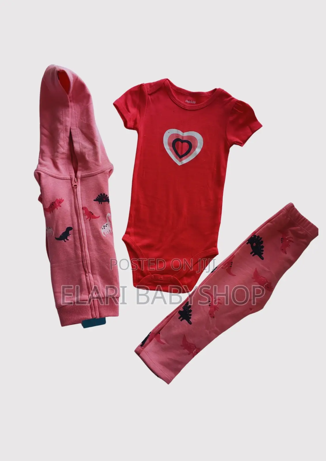 Heart Hoodie Turkish Set