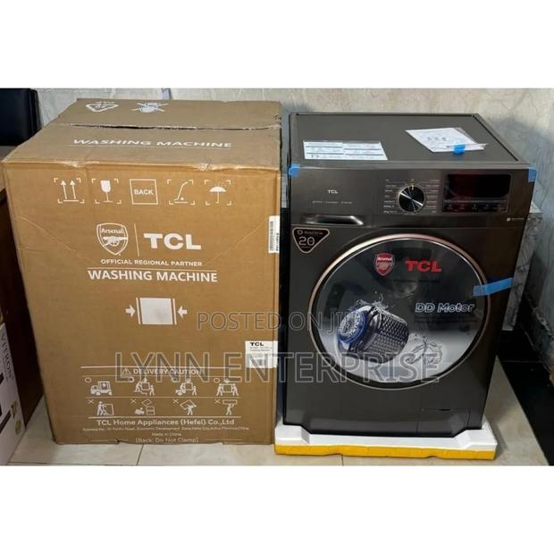 TCL 9Kg P1109FL Front Load Wash and Spin Machine - main view