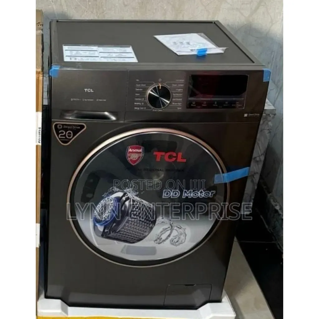 TCL 9Kg P1109FL Front Load Wash and Spin Machine