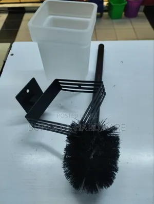 Black Square Toilet Brush