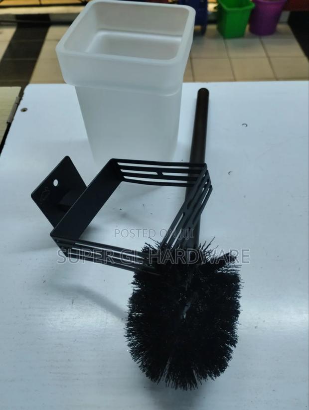 Black Square Toilet Brush - thumbnail 3